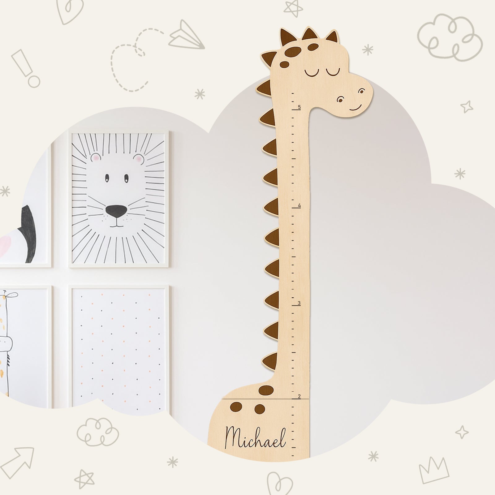 Wooden Growth Charts