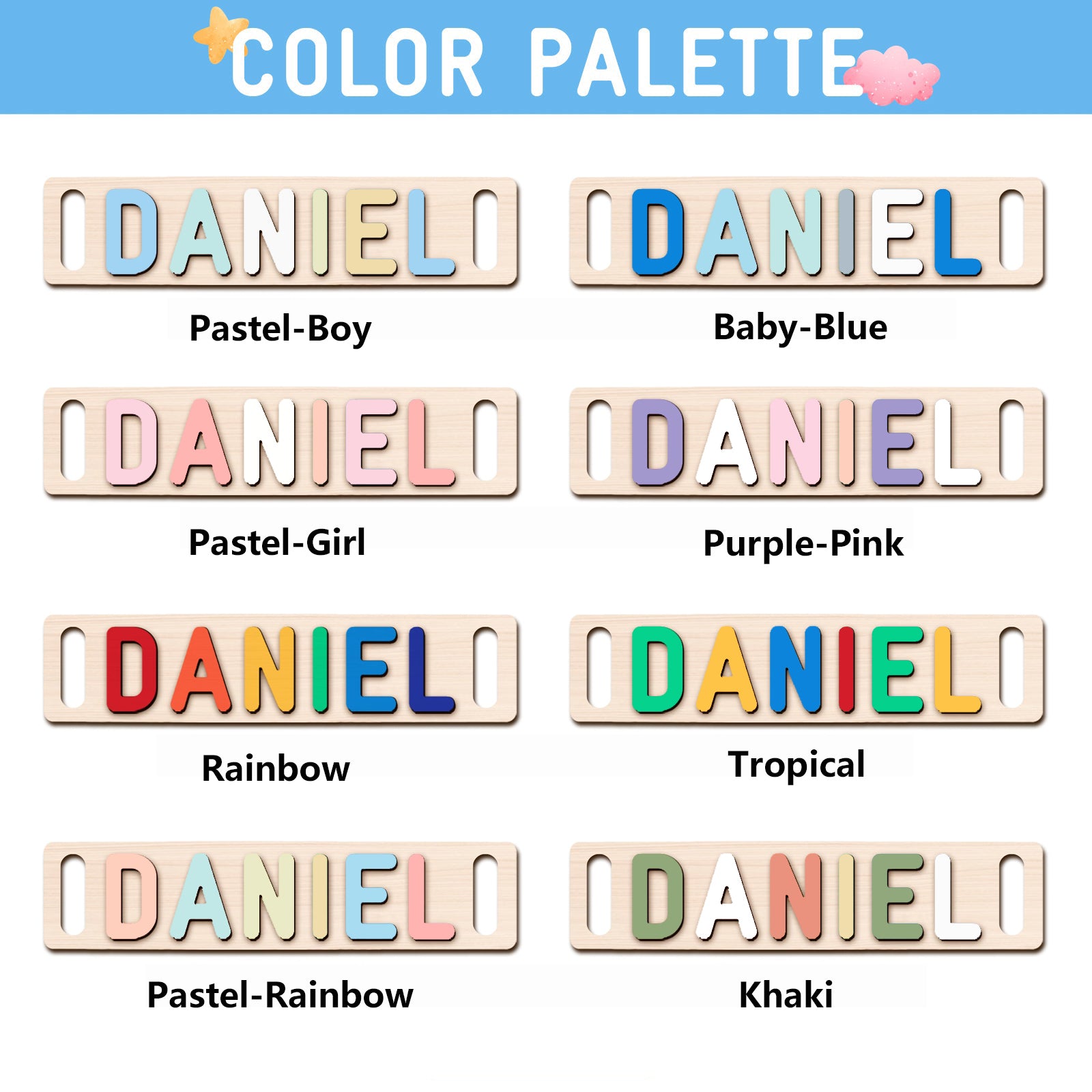 Letter Color Select
