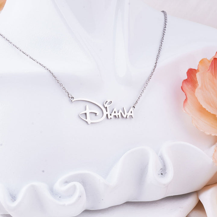 S925 Personalized Princess Name Necklace