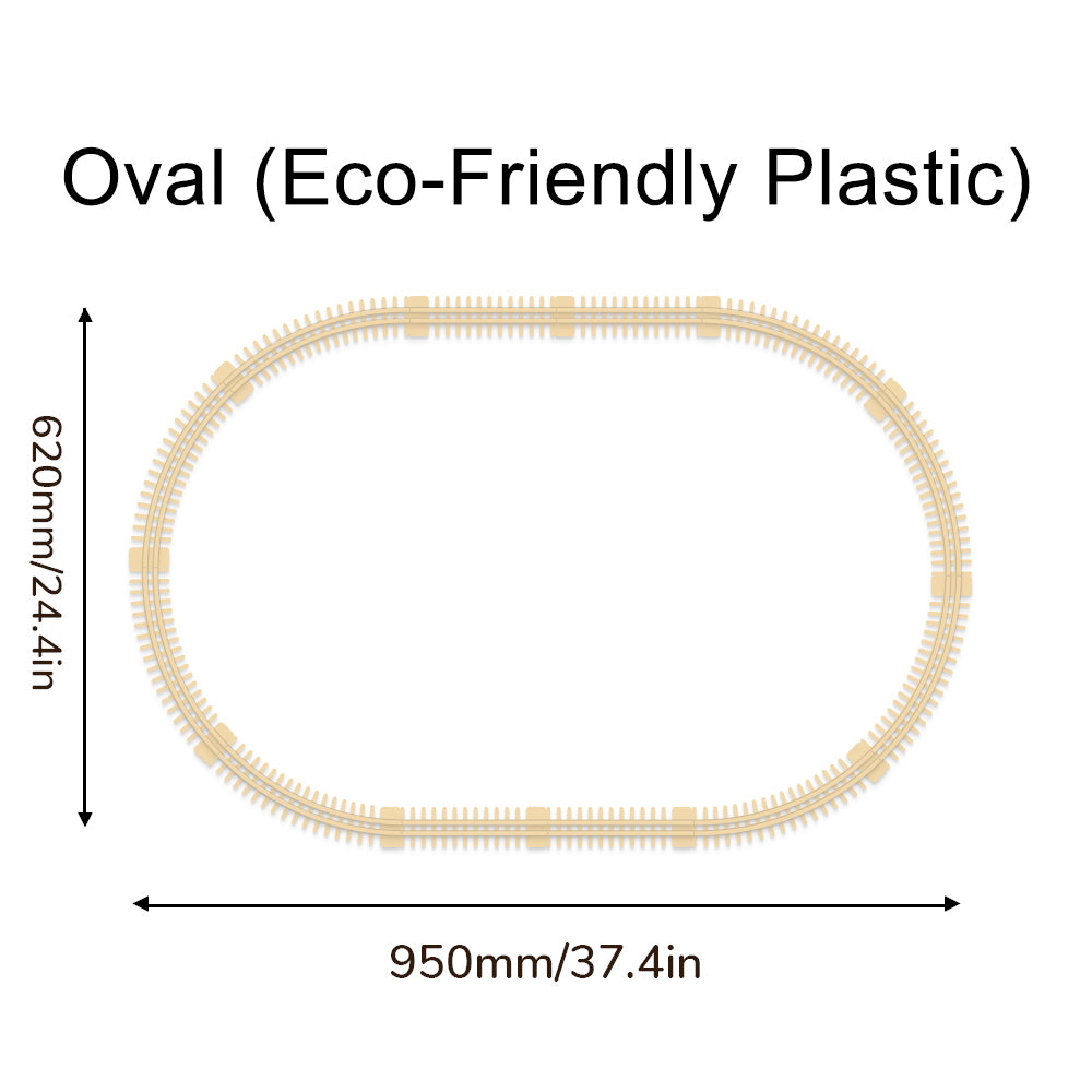 Oval Railway (Eco-Friendly Plastic)
