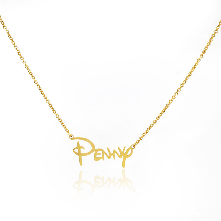 S925 Personalized Princess Name Necklace