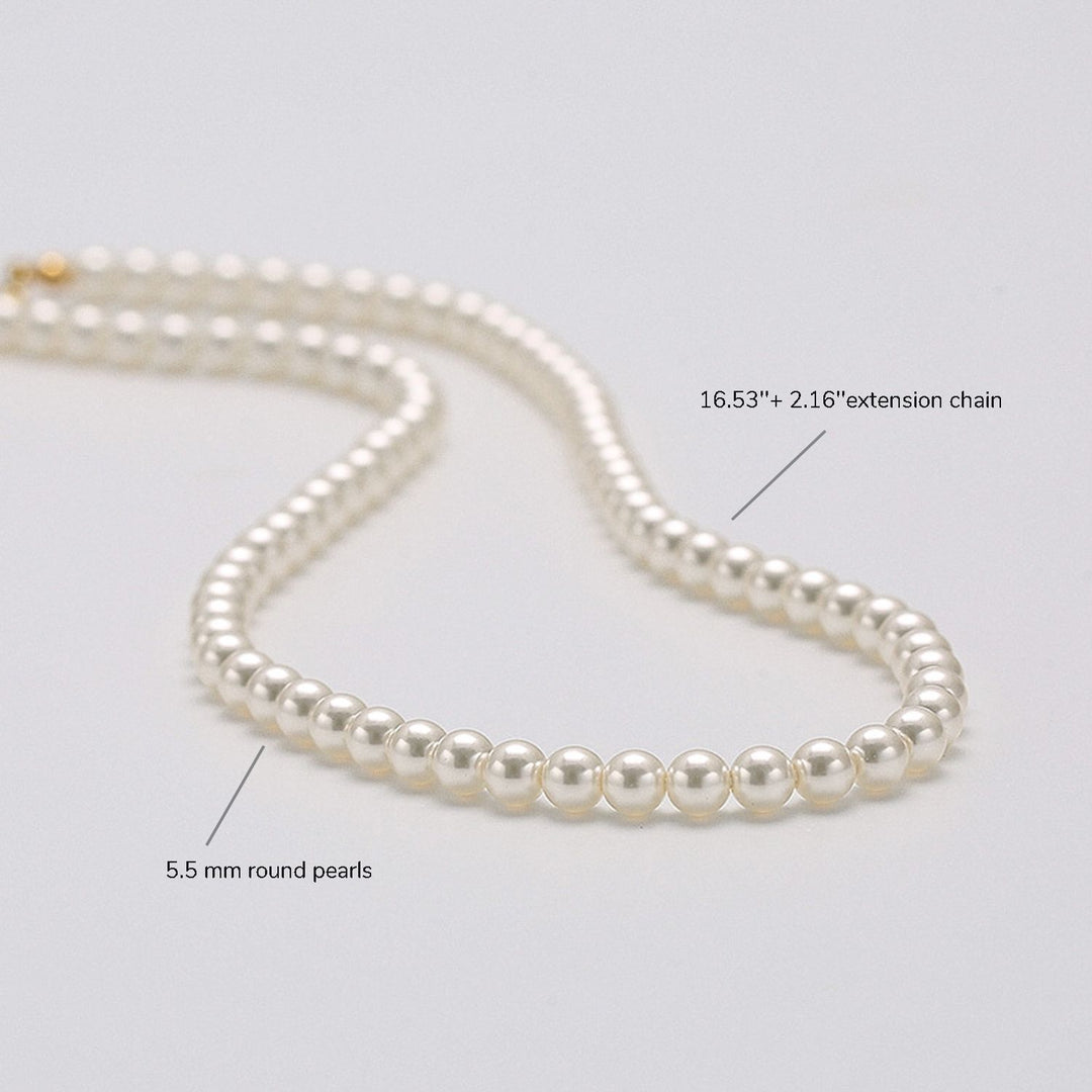 First Pearl Necklace for Baby or Girl