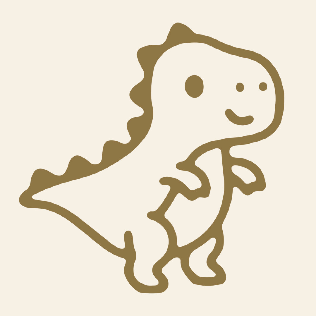 Blanket Embroidery Dinosaur