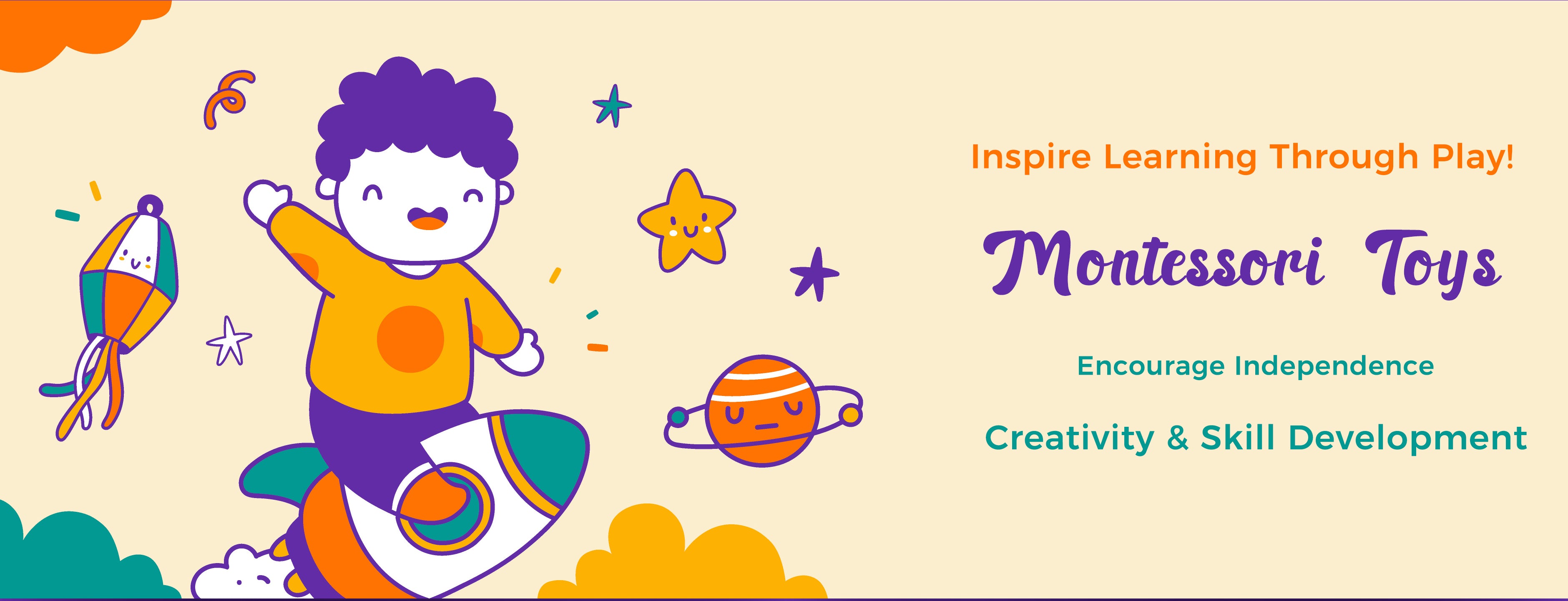 Montessori Toys Banner
