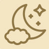 Blanket Cozy Embroidery Moon