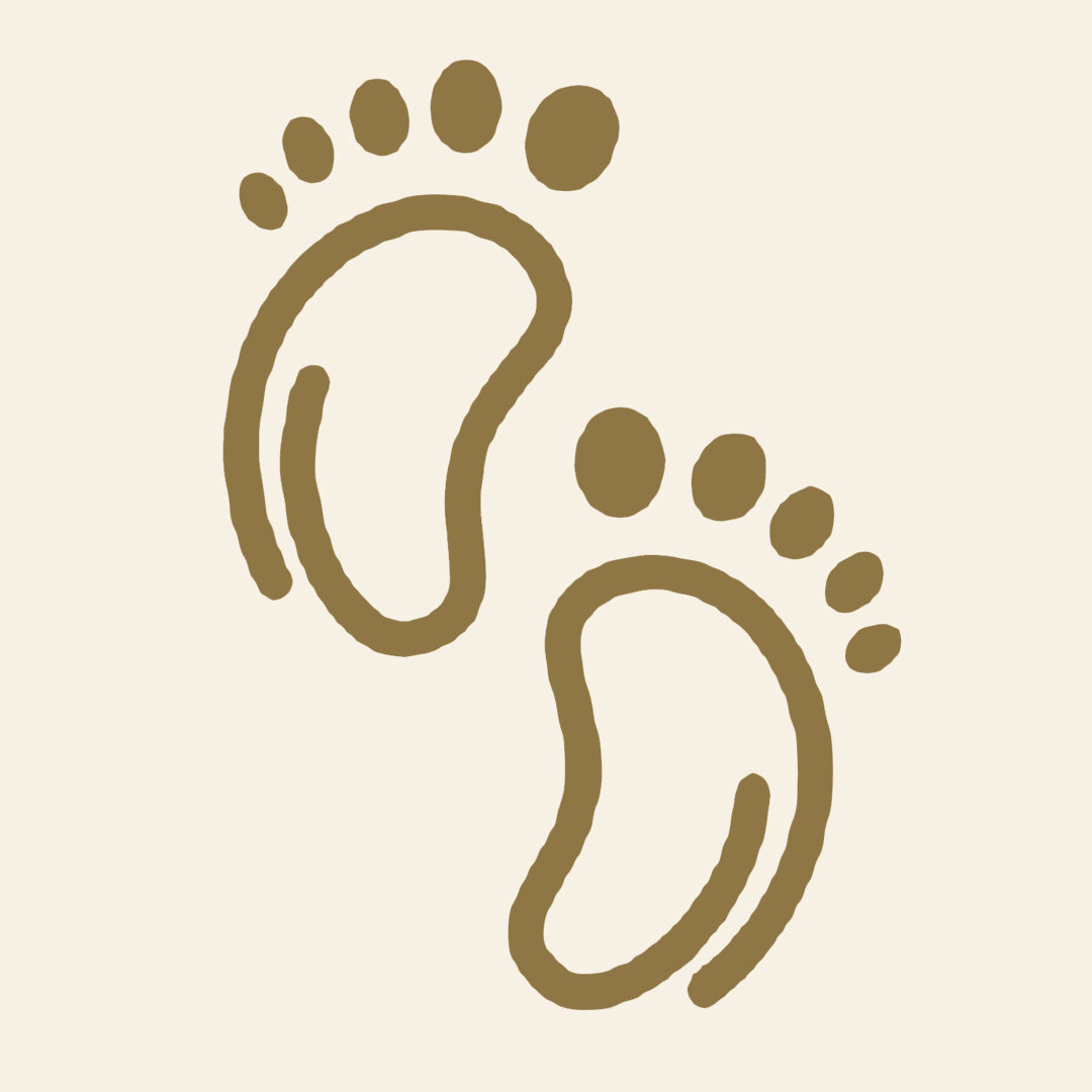 Blanket Embroidery Little Feet
