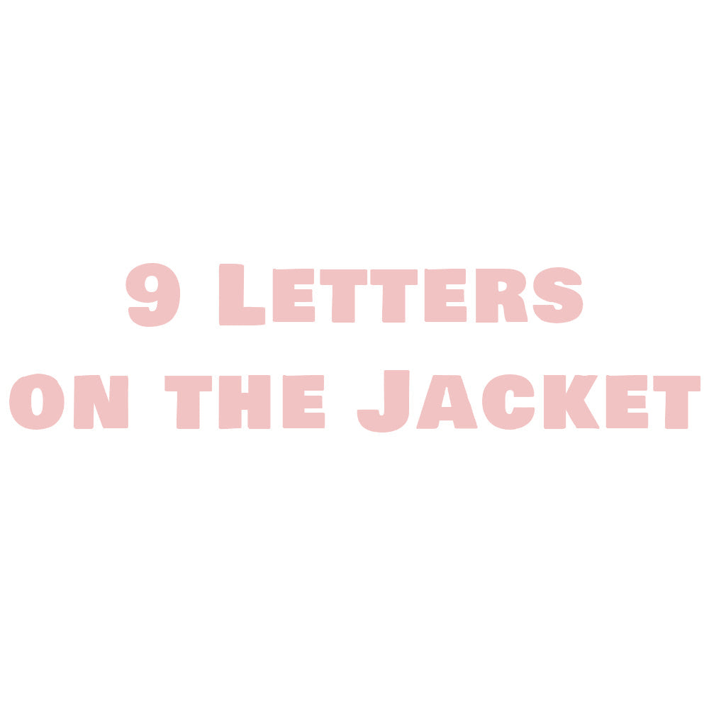 9 Letters On the Jacket
