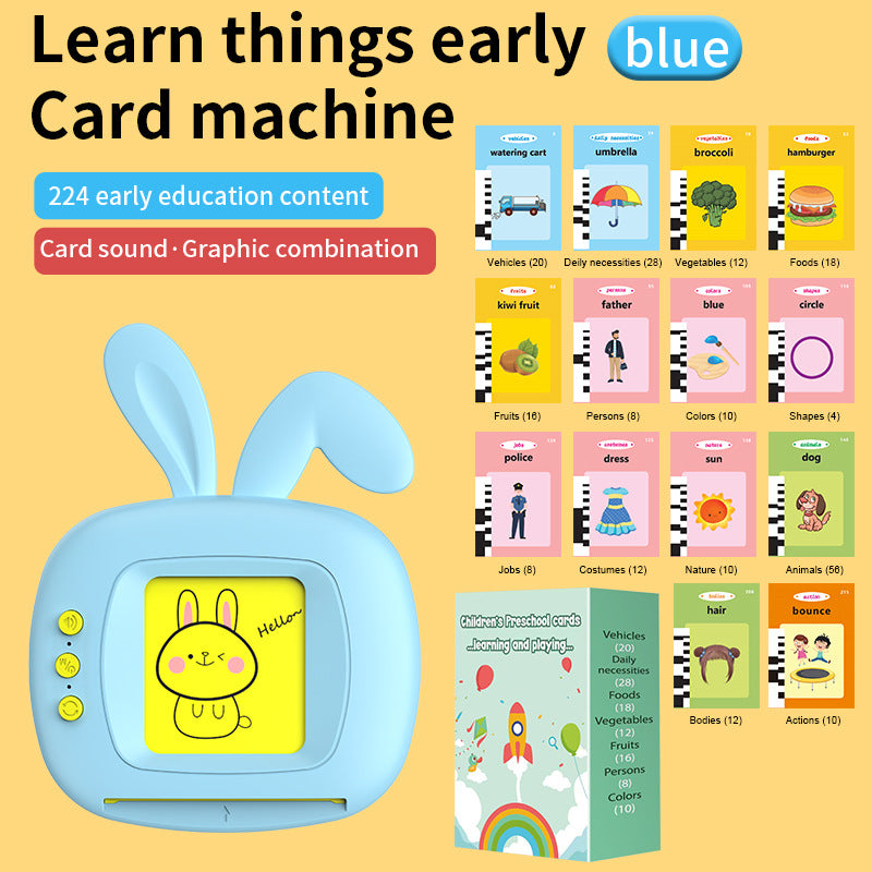 Talking Educational Toys Flash Card Machine With 224 Sight Words
