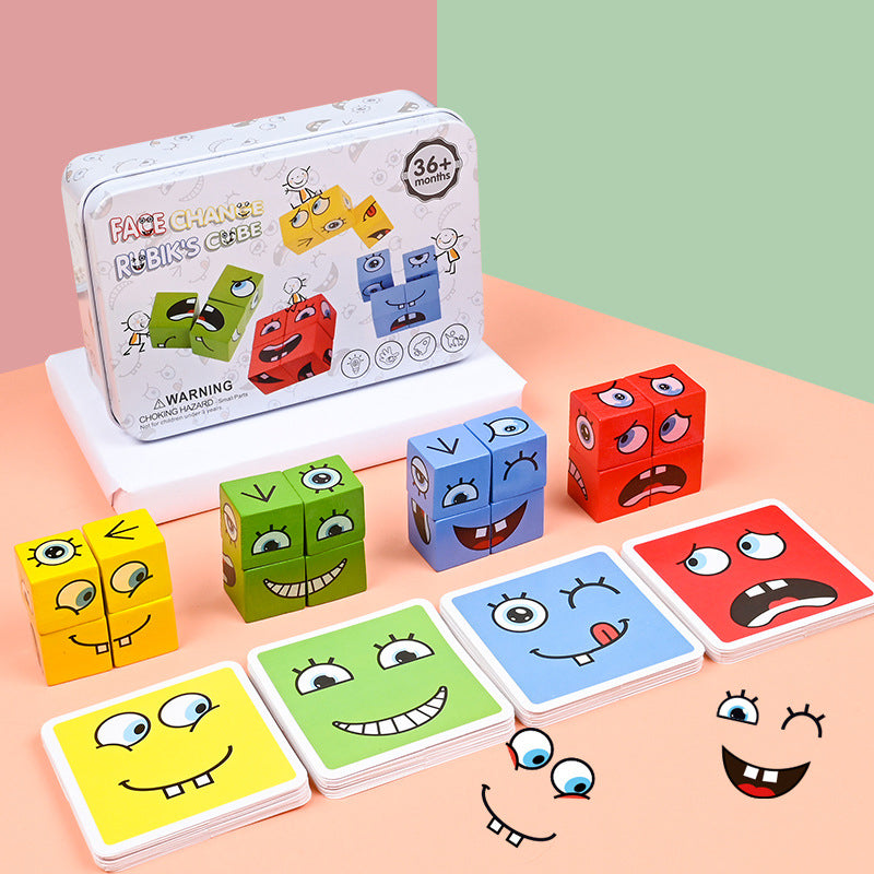 Face Change Rubik’s Cube Game