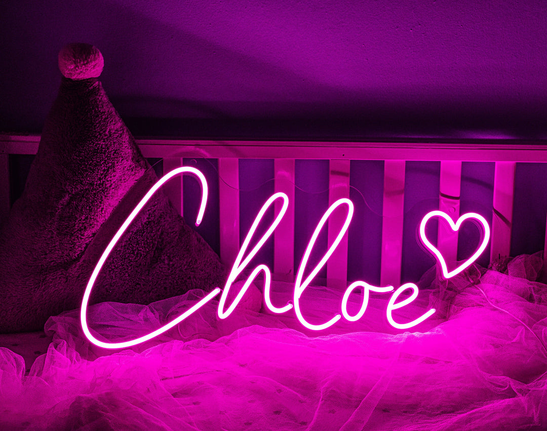 Personalized Name Neon Sign For Kids