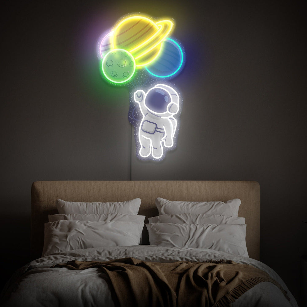 Astronaut Neon Sign