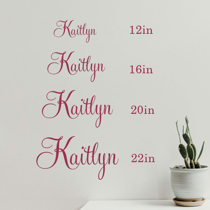 Personalized Baby Name Wall Stickers