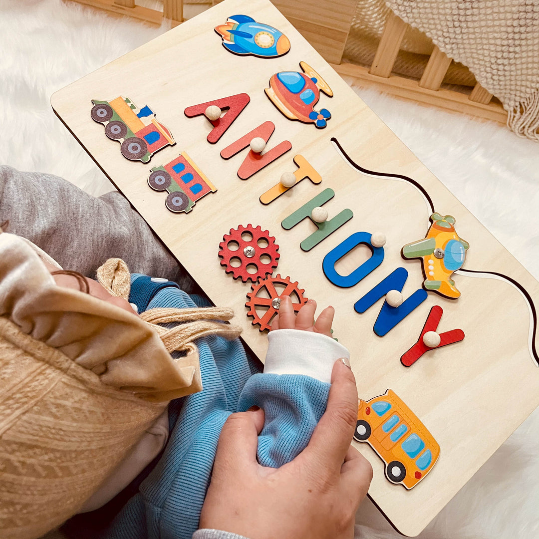 Rainbow Name Puzzle