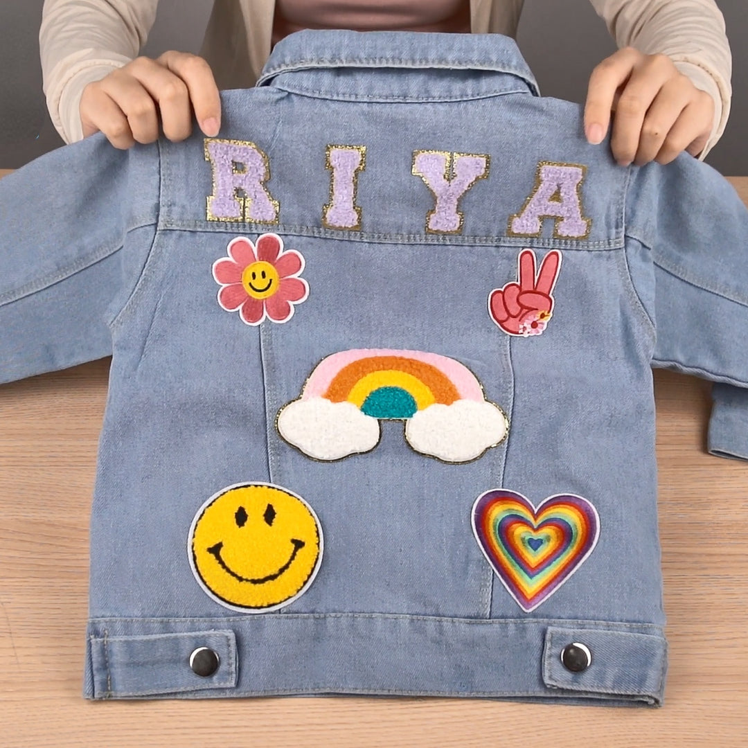 Choosing the Perfect Autumn Gift for Your Little Ones: The Cozy and Stylish Personalized Kids’ Patch Jean Jacket