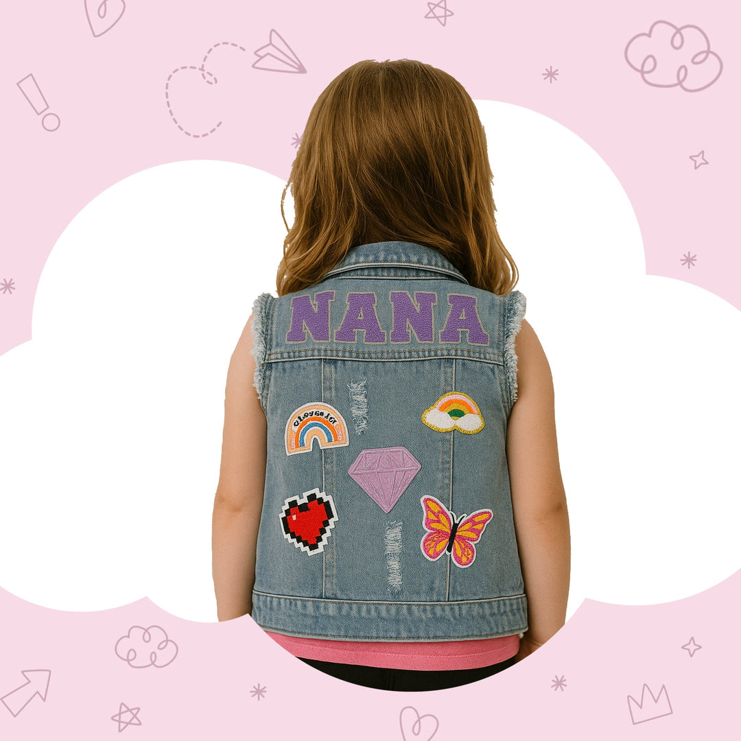 Personalized Denim Vest