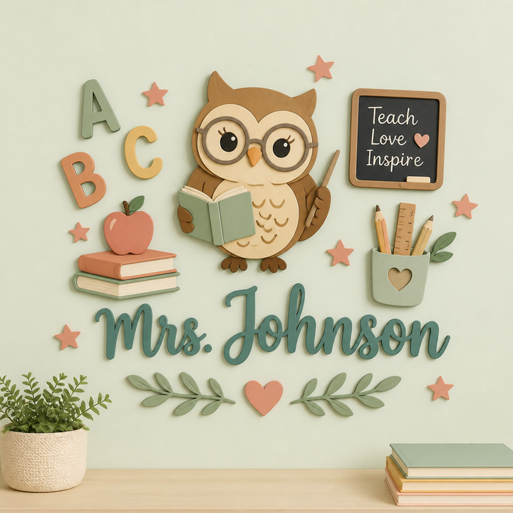 Personalized Back to School Name Sign