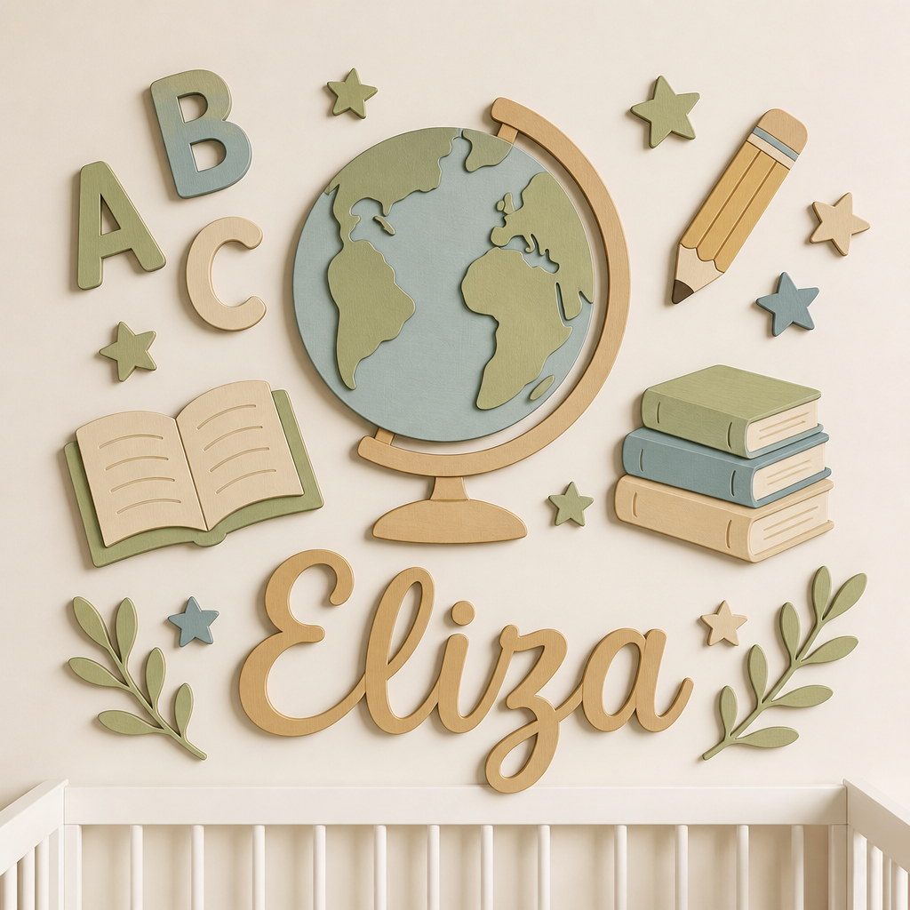 Personalized Back to School Name Sign