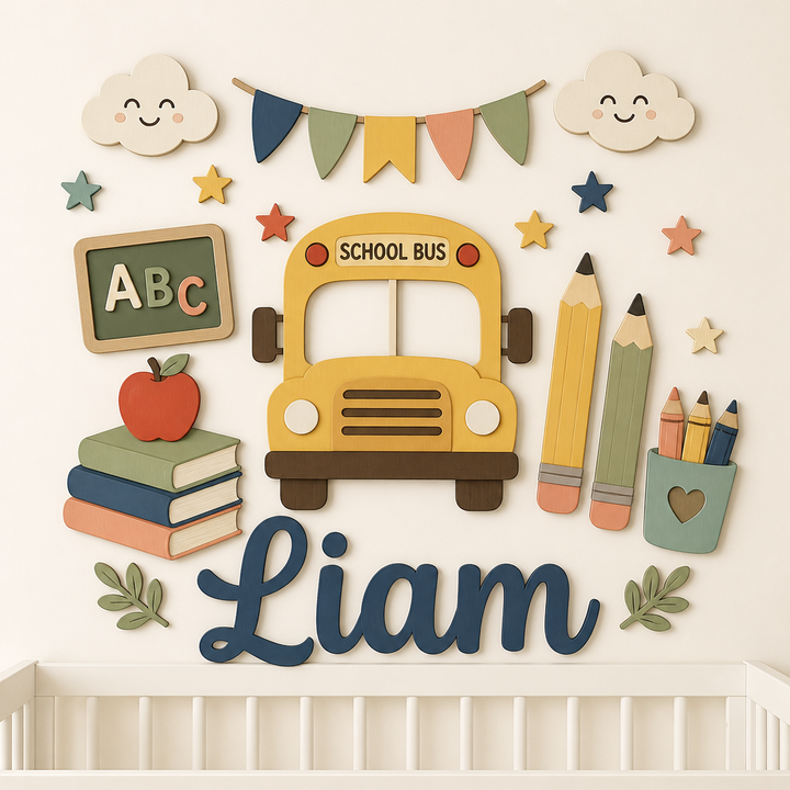 Personalized Back to School Name Sign
