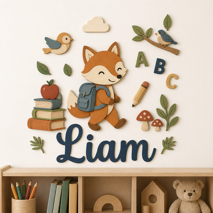 Personalized Back to School Name Sign