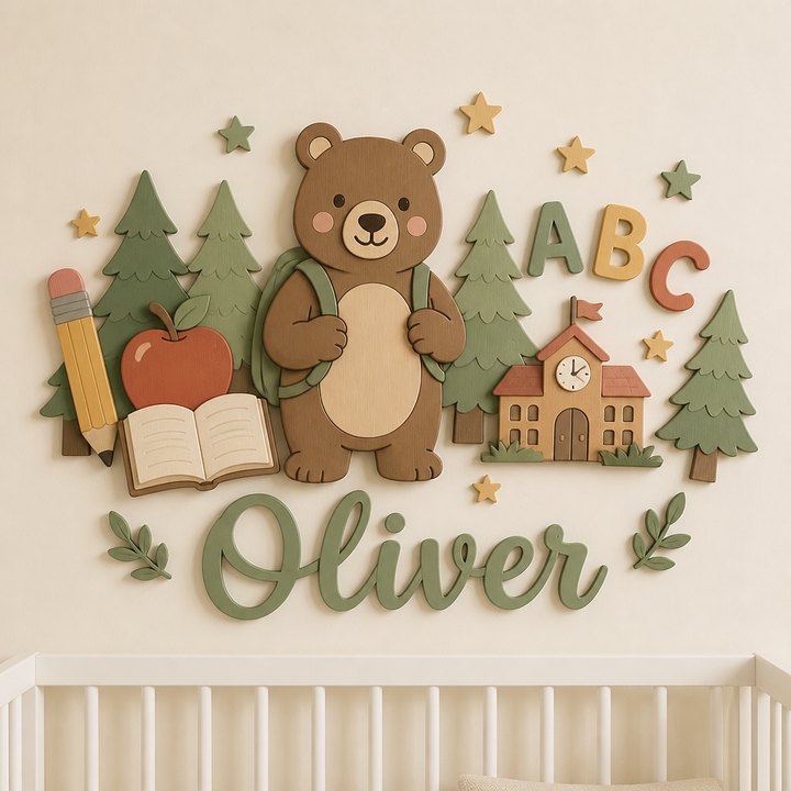 Personalized Back to School Name Sign