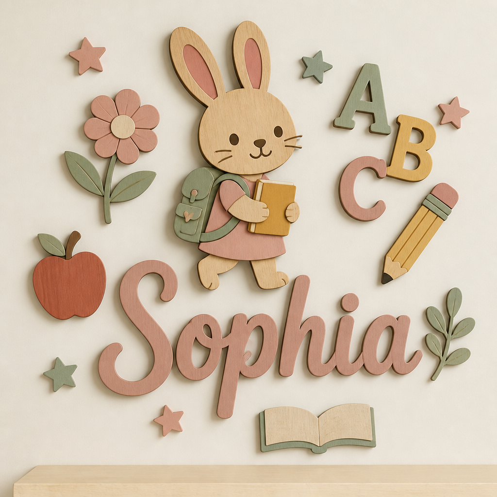 Personalized Back to School Name Sign