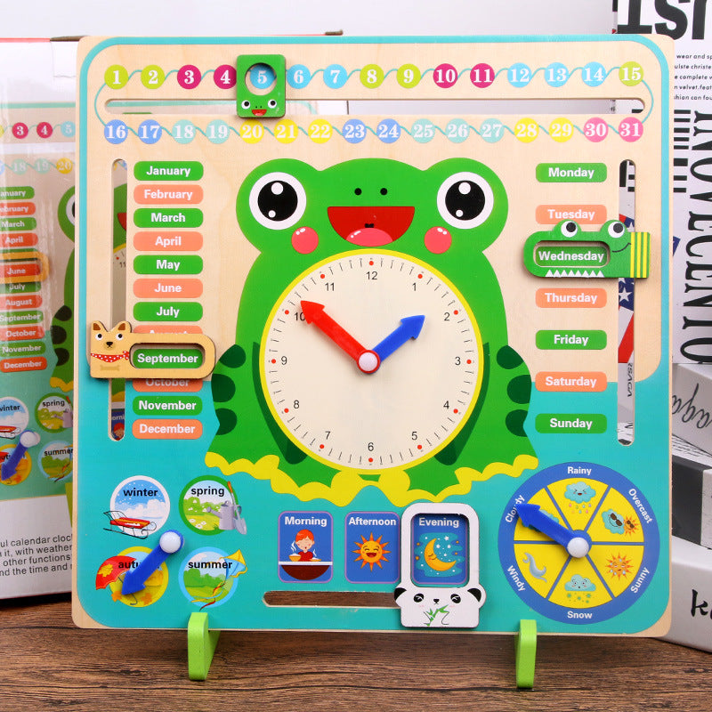 Calendar Clock Children's Early Learning Toys