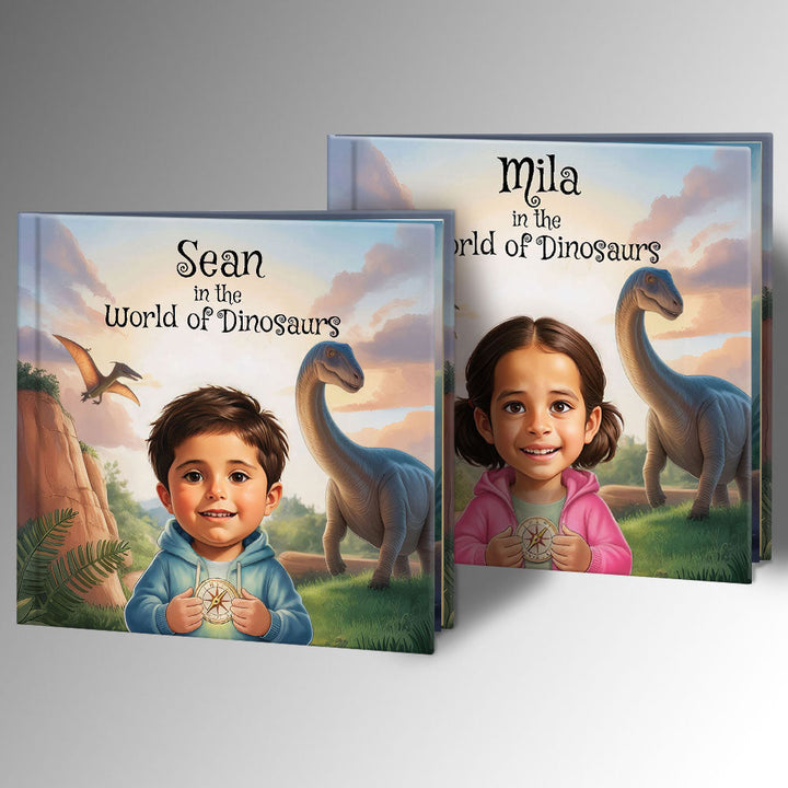 Personalized Dinosaur Adventure Book for Kids