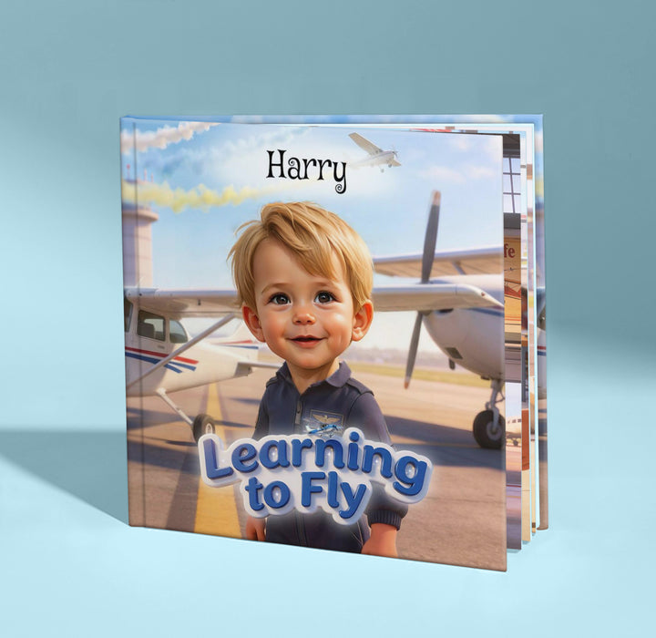 Personalized Little Pilot Adventure Book for Kids