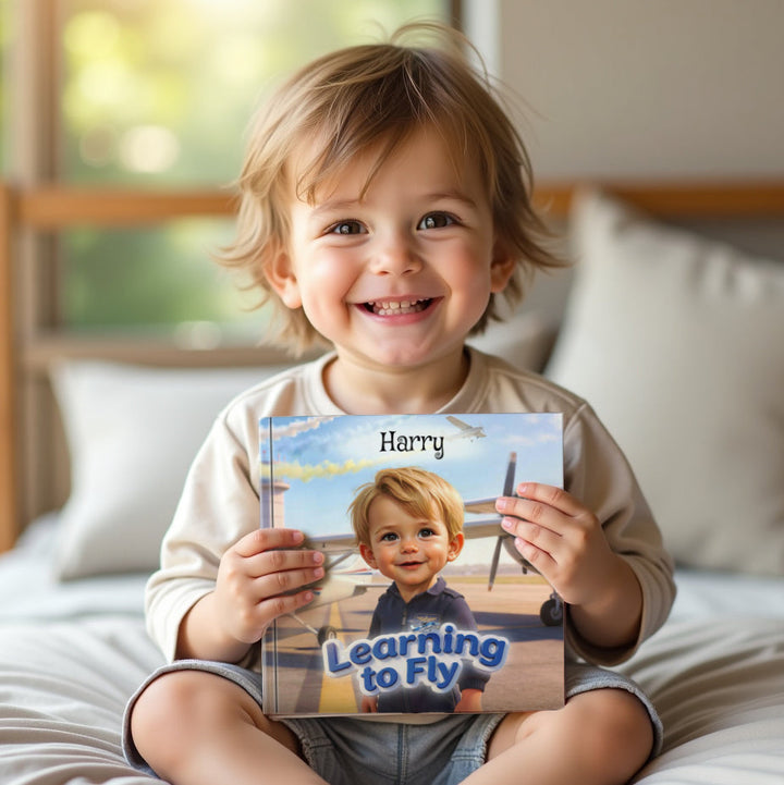 Personalized Little Pilot Adventure Book for Kids