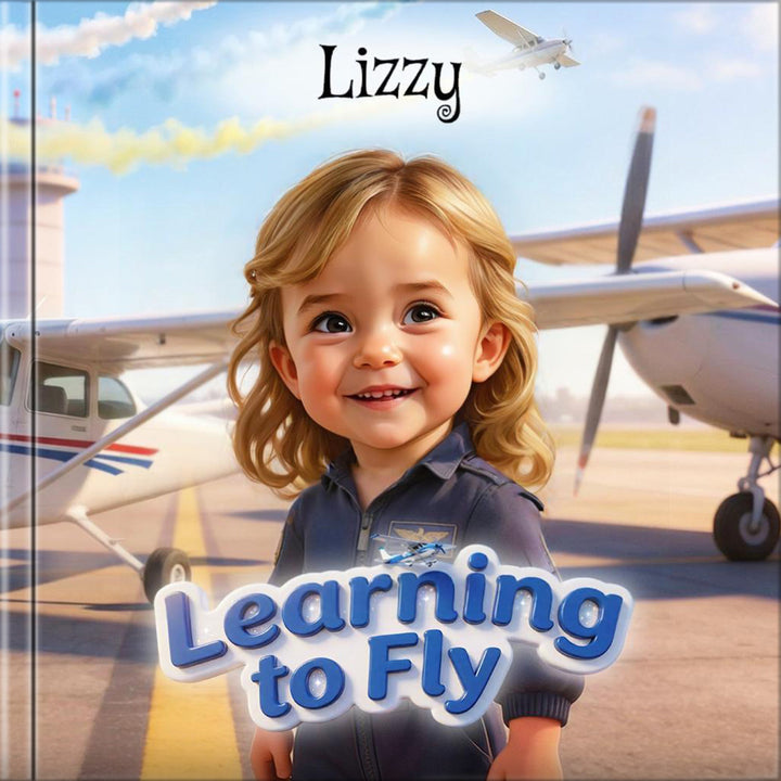 Personalized Little Pilot Adventure Book for Kids