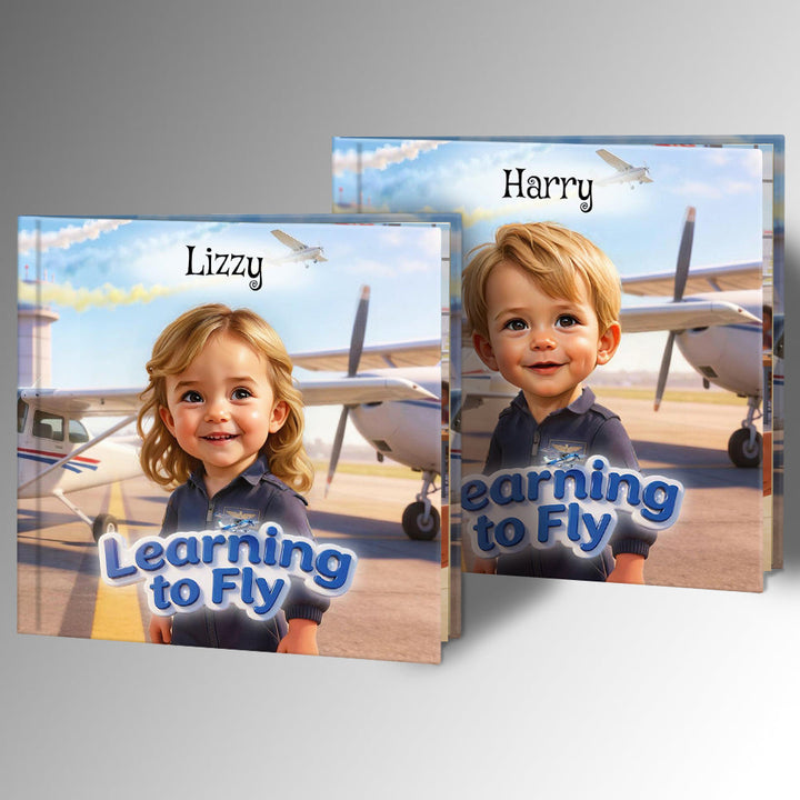 Personalized Little Pilot Adventure Book for Kids