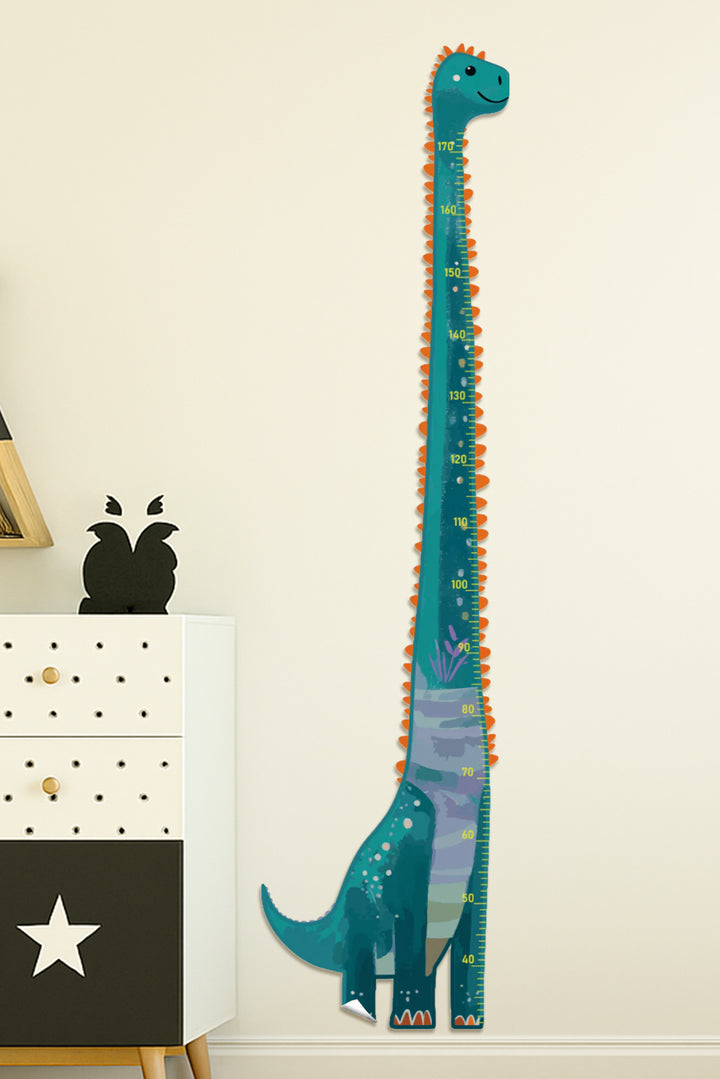 Friendly Dinosaur Growth Chart Wall Decal