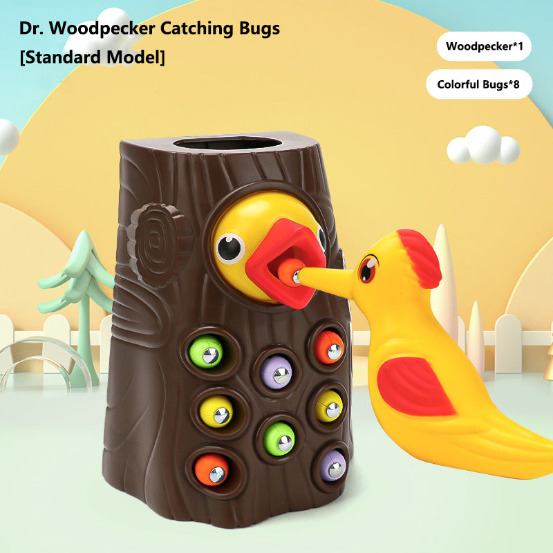 Baby Woodpecker Insect Catching Game Puzzle Toys