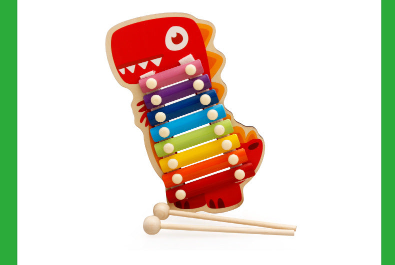 Baby Octave Xylophone Music Nurturing Hand Knocker Toys