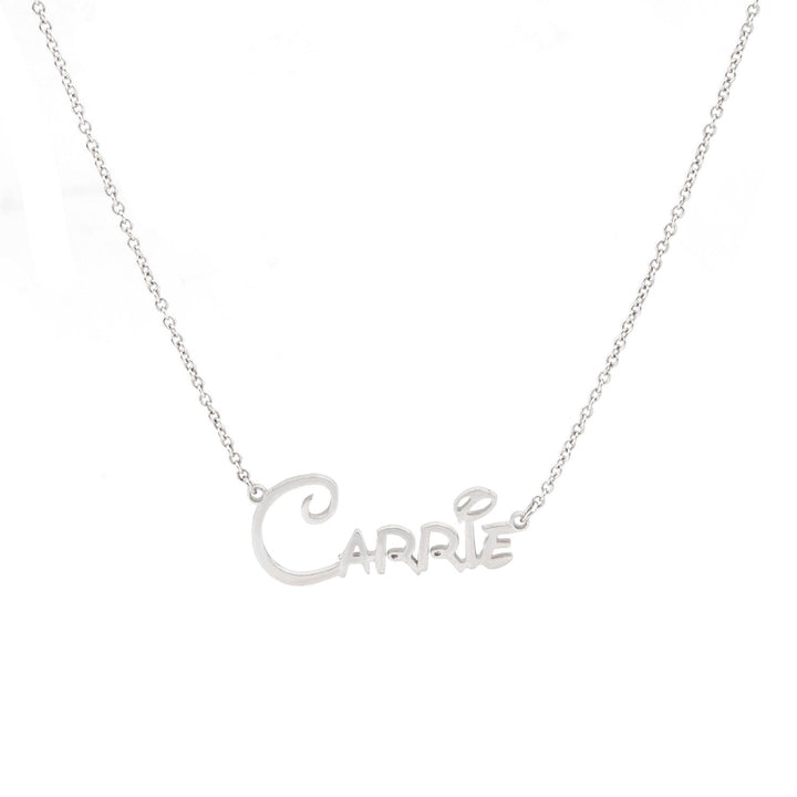 S925 Personalized Princess Name Necklace
