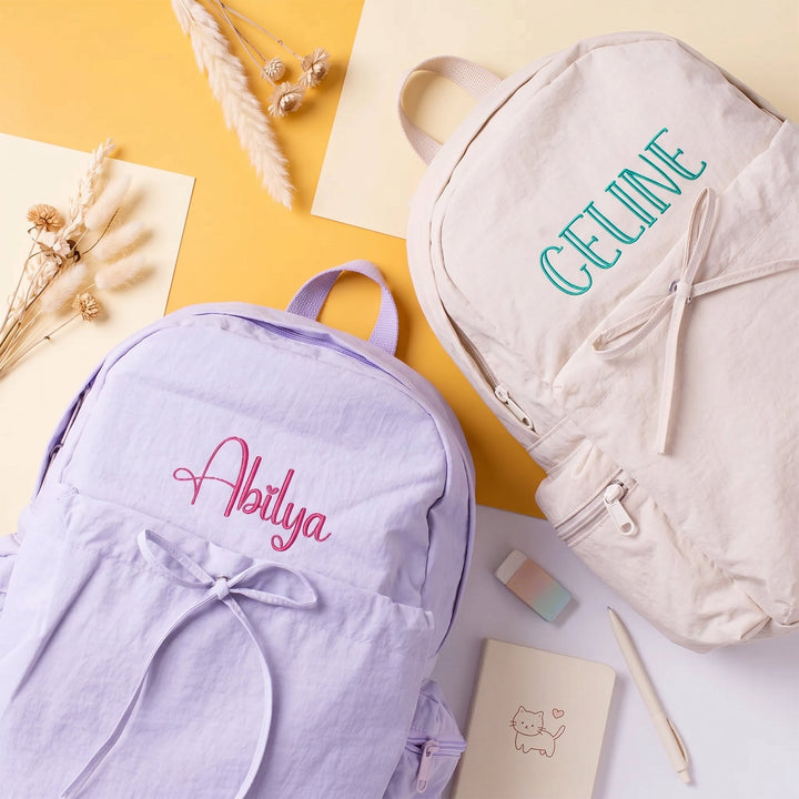 Personalized Kids School Backpack with Embroidered Name sokidsun