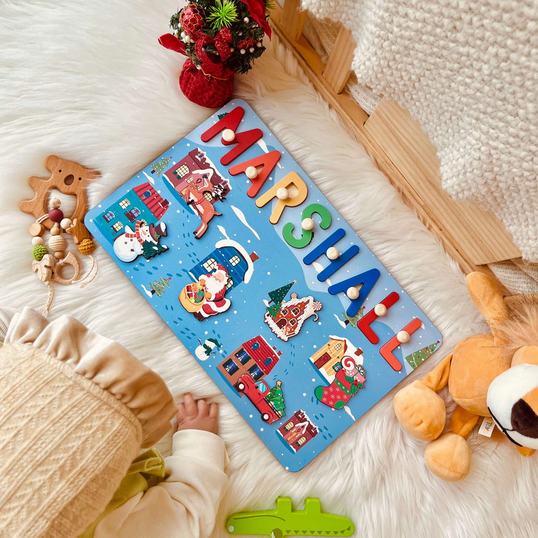 Personalized Christmas Name Puzzle