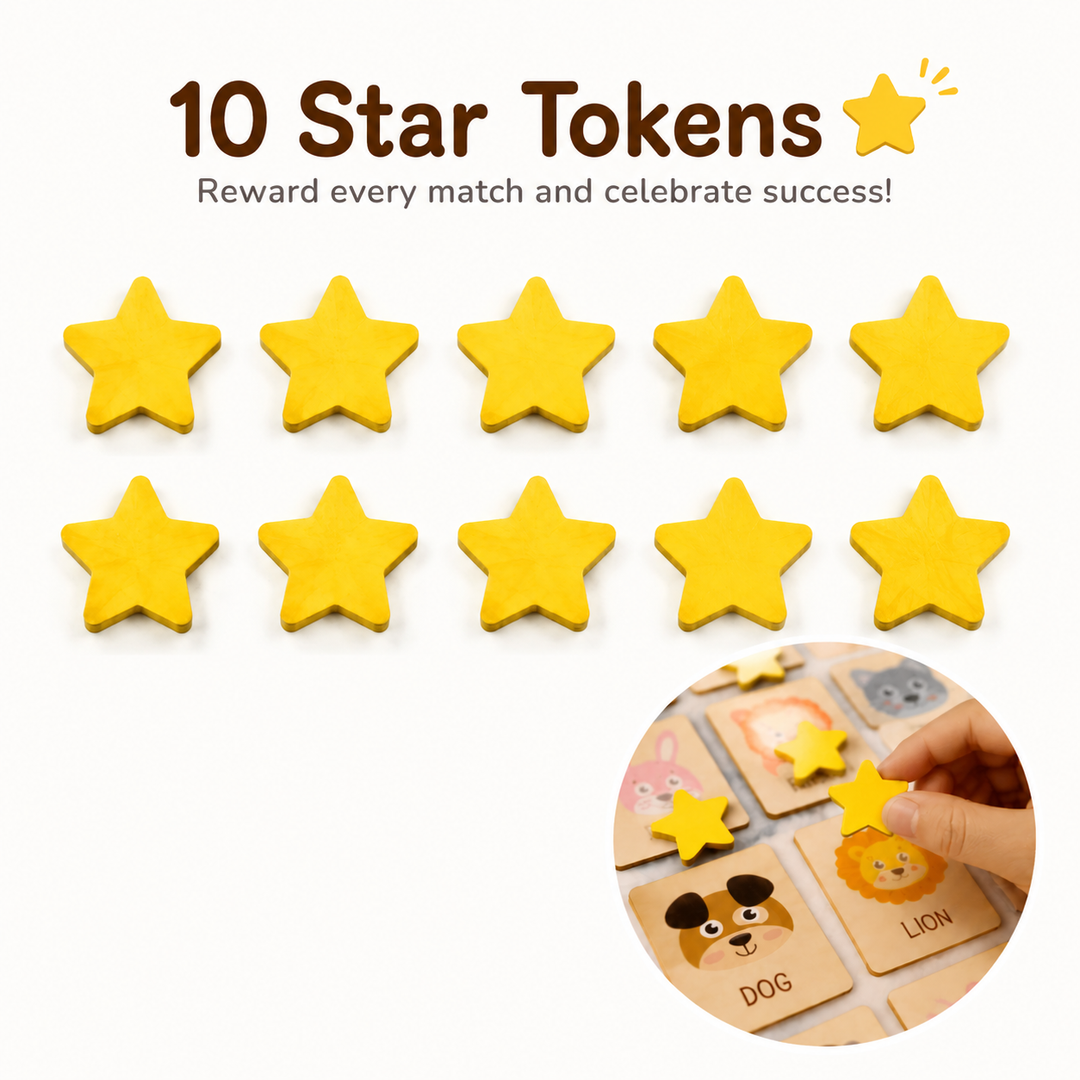 10 Star Tokens Woodemon