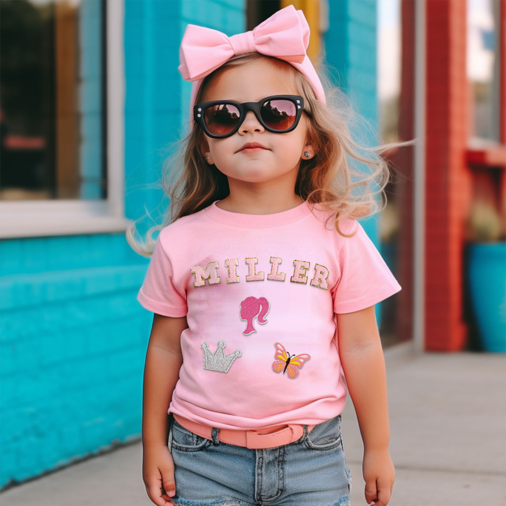 Personalized Kids Patch T-shirt