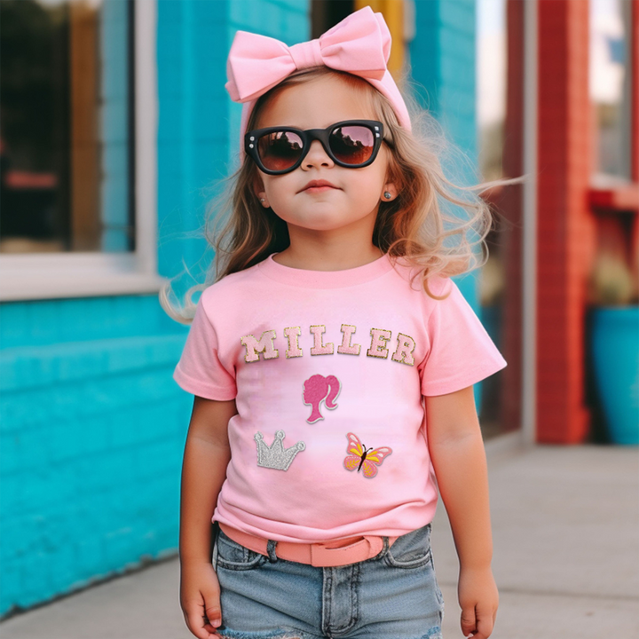 Personalized Kids Patch T-shirt