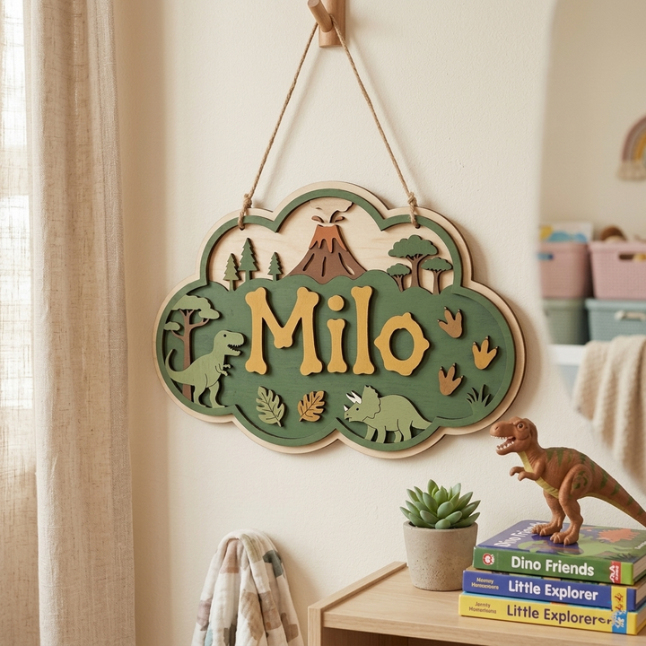 Personalized Kids Name Sign for Door & Wall