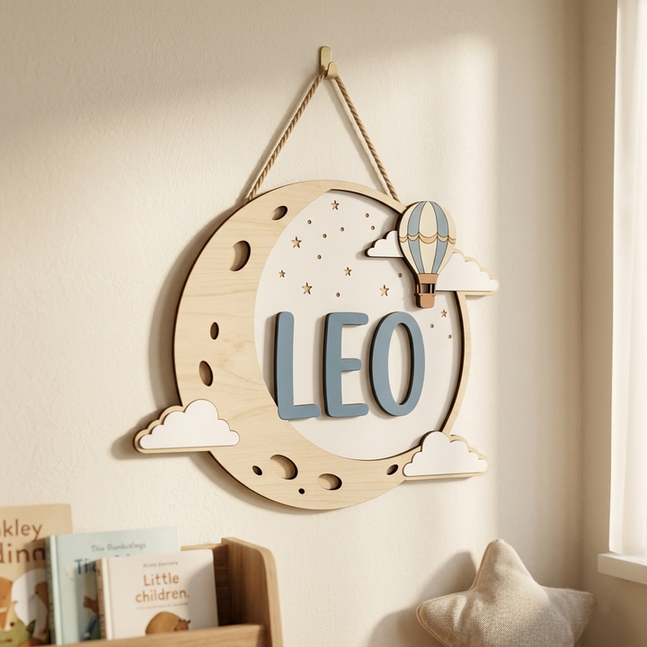 Personalized Kids Name Sign for Door & Wall