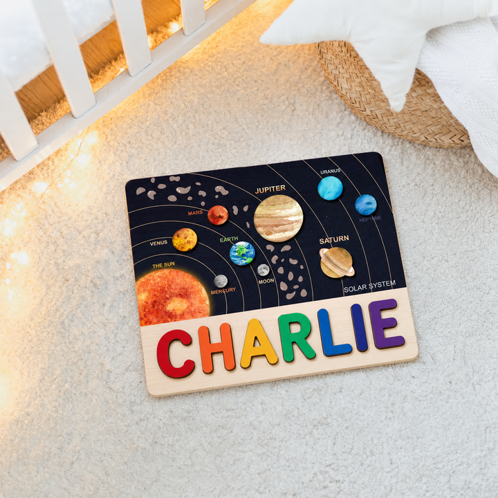 Solar System Series Personalized Name Puzzles