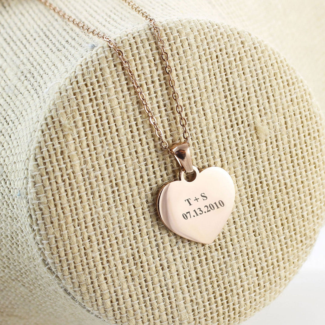 Love Engraved Name Necklace for Kids