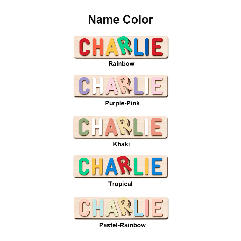 Personalized Christmas Name Puzzle