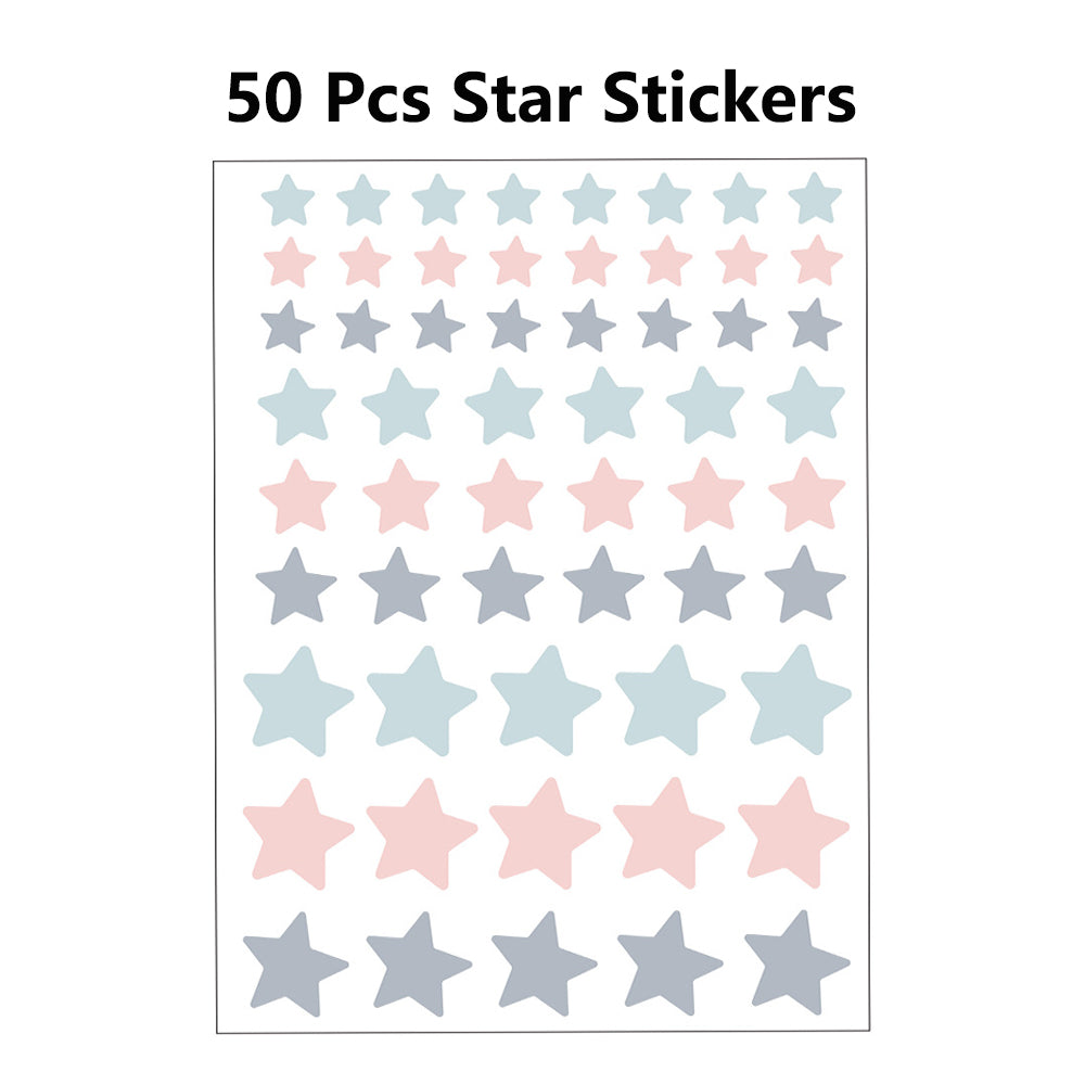 Accessories for wall lights -50 Pcs Star Stickers