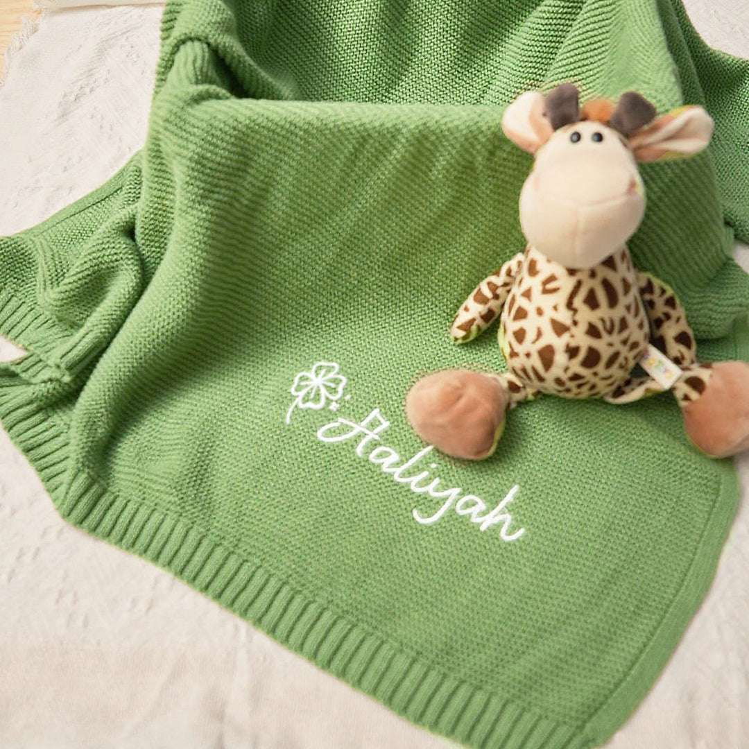Personalized Glow in the Dark Star Blanket