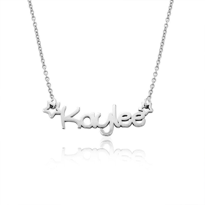 Star Elements Name Necklace