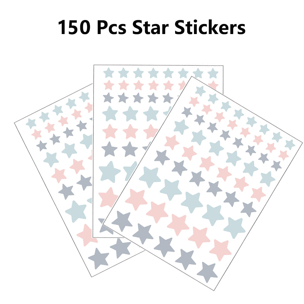 Accessories for wall lights -150 Pcs Colorful Star Stickers