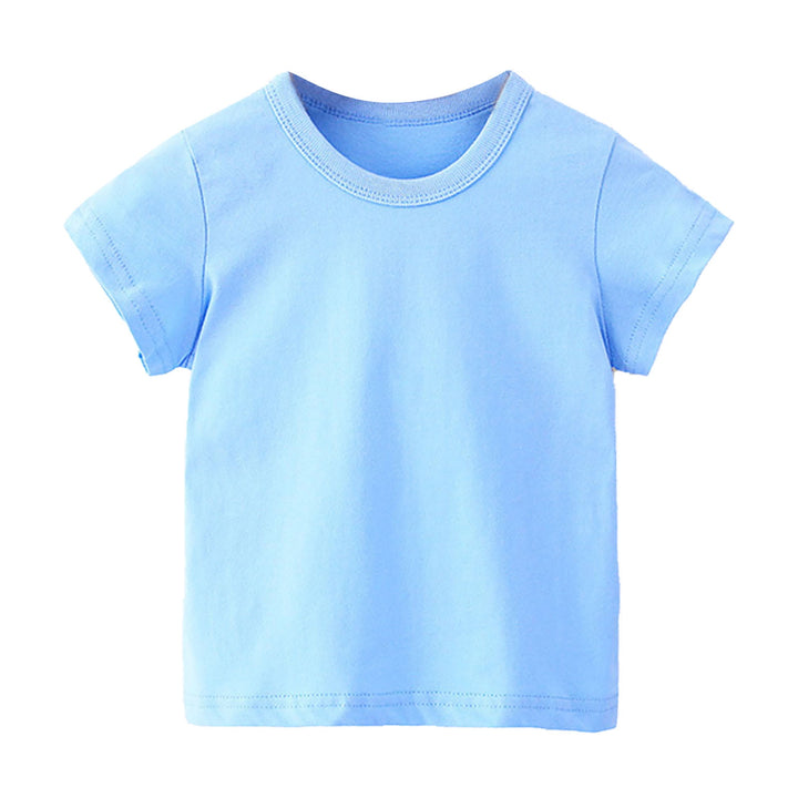 Personalized Toddler Patch Milky Blue T-shirt